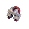 Super Anchor Safety 3/8" HDG Cable Clamp for 3/8" Cable Lifeline 1056